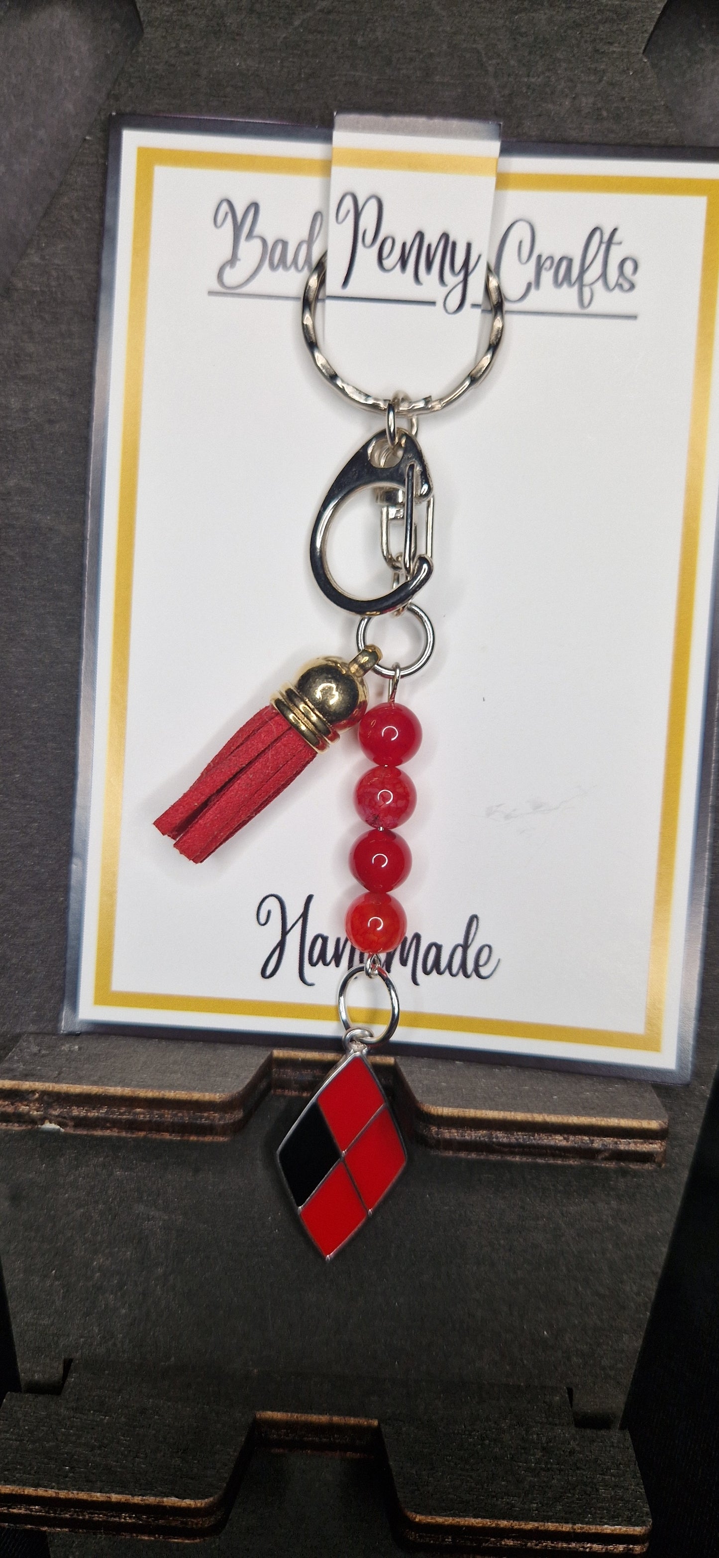 Harley Quinn Keyring