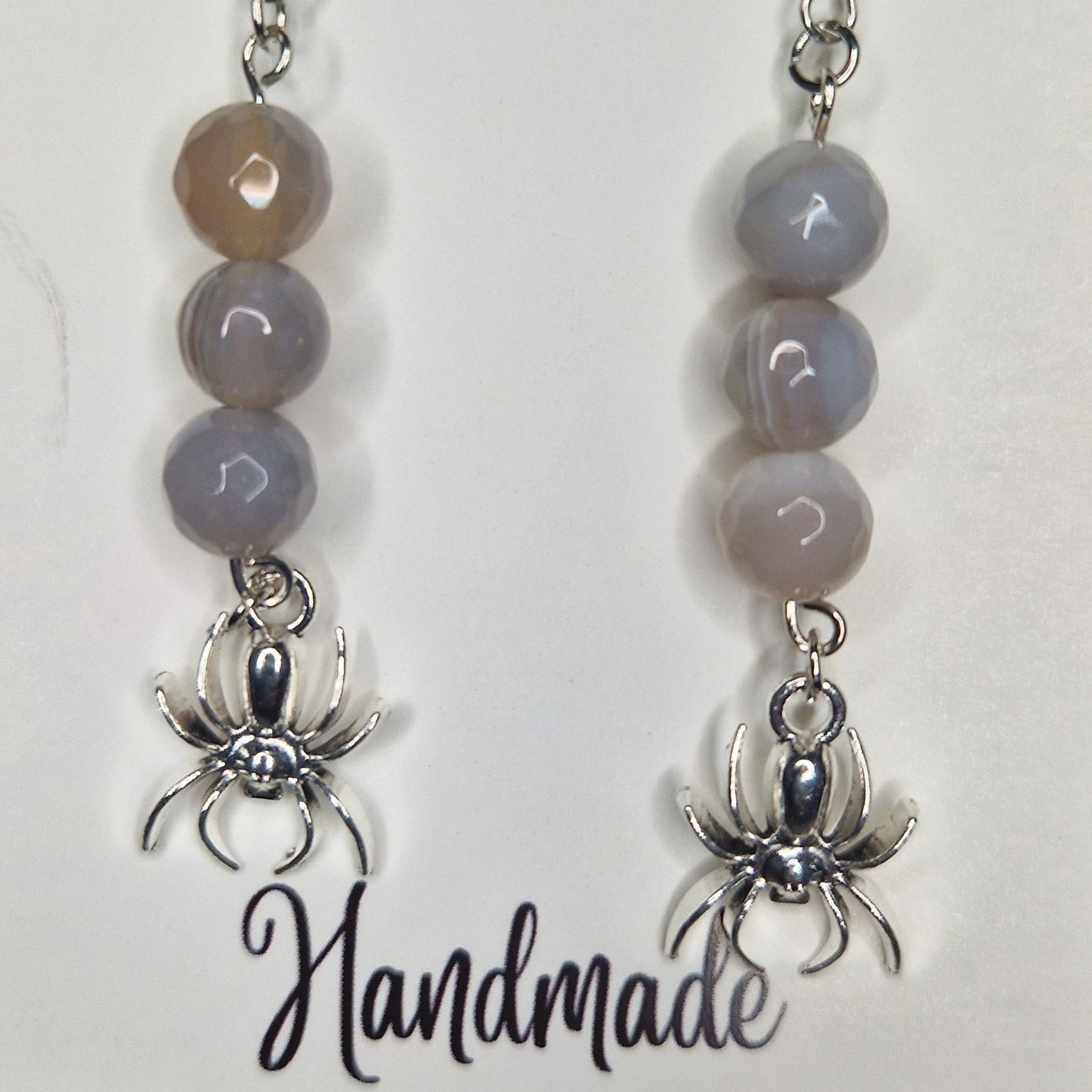 Spider earrings - Handmade