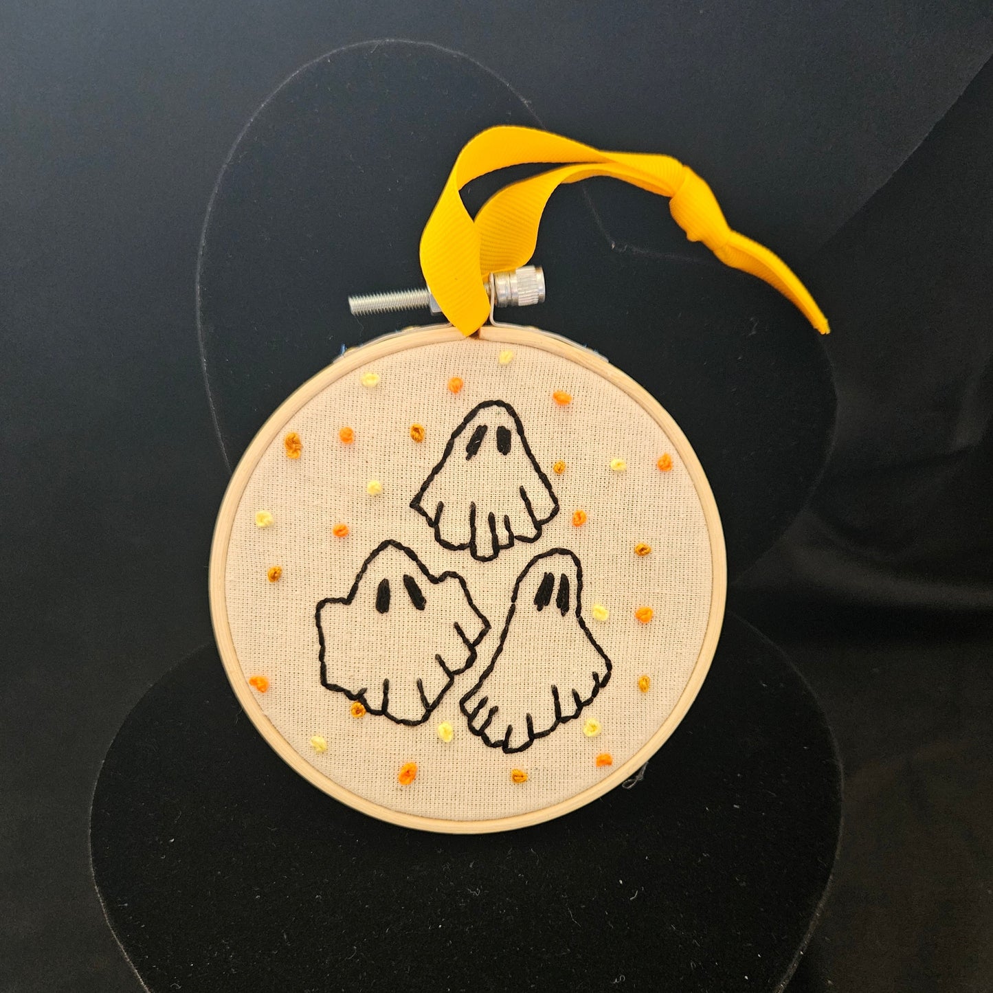 Hand Embroidered Ghosts