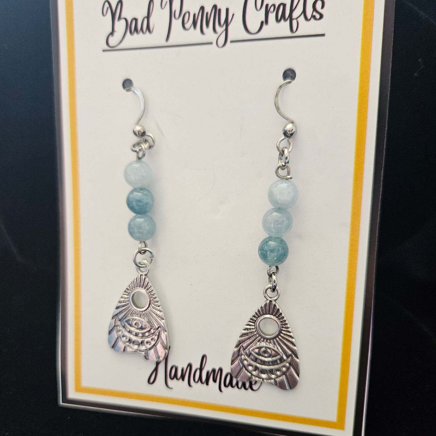 Planchette earrings - Handmade
