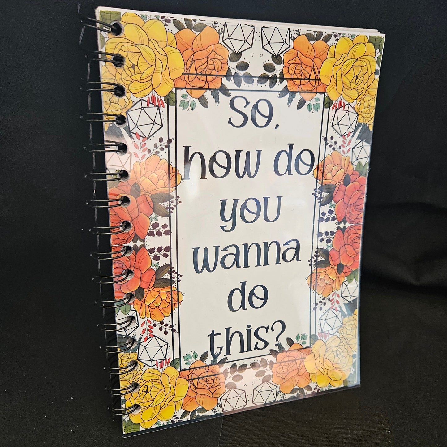 Handmade A5 lined notebooks