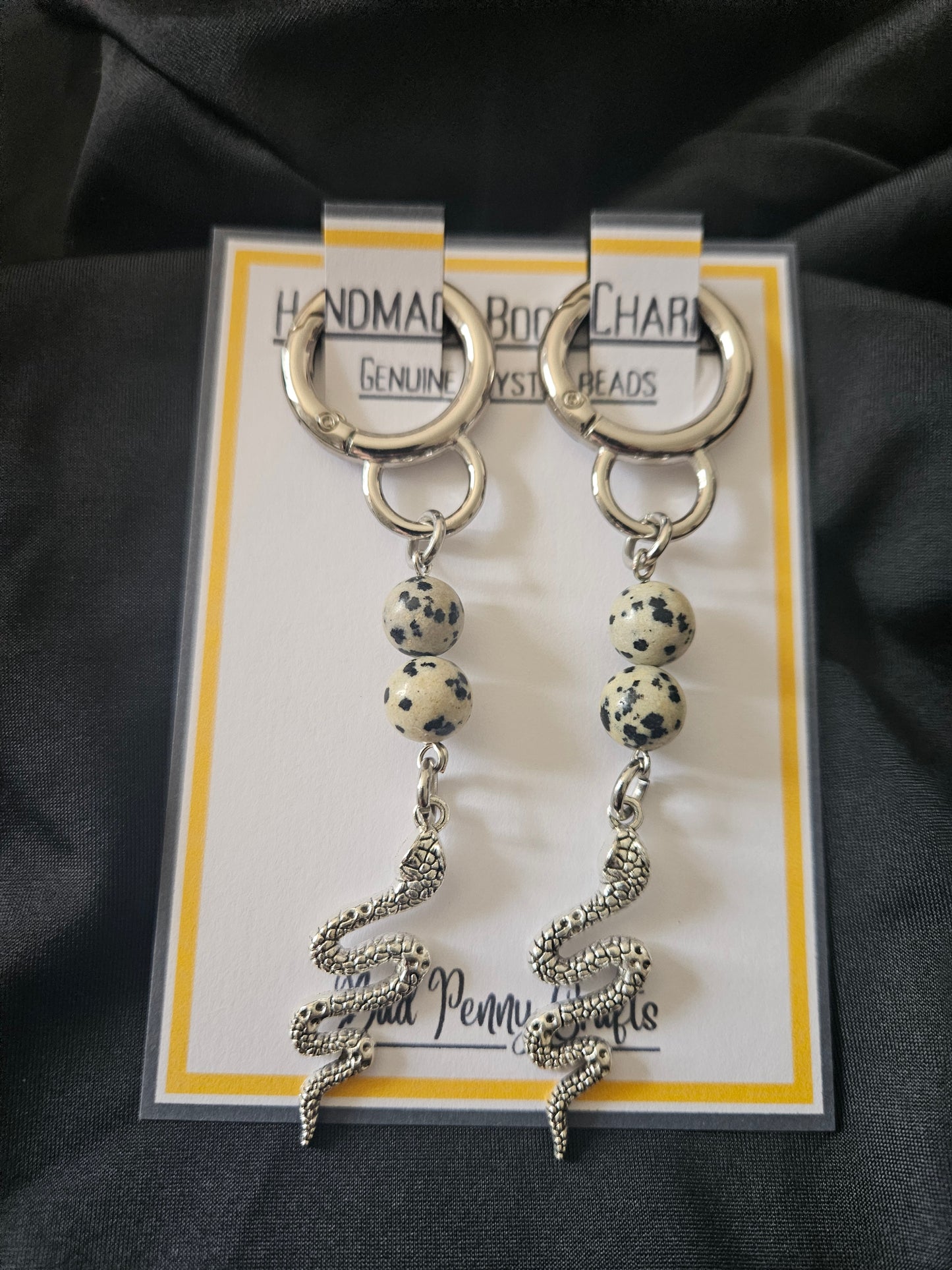 Snake boot charms - Handmade