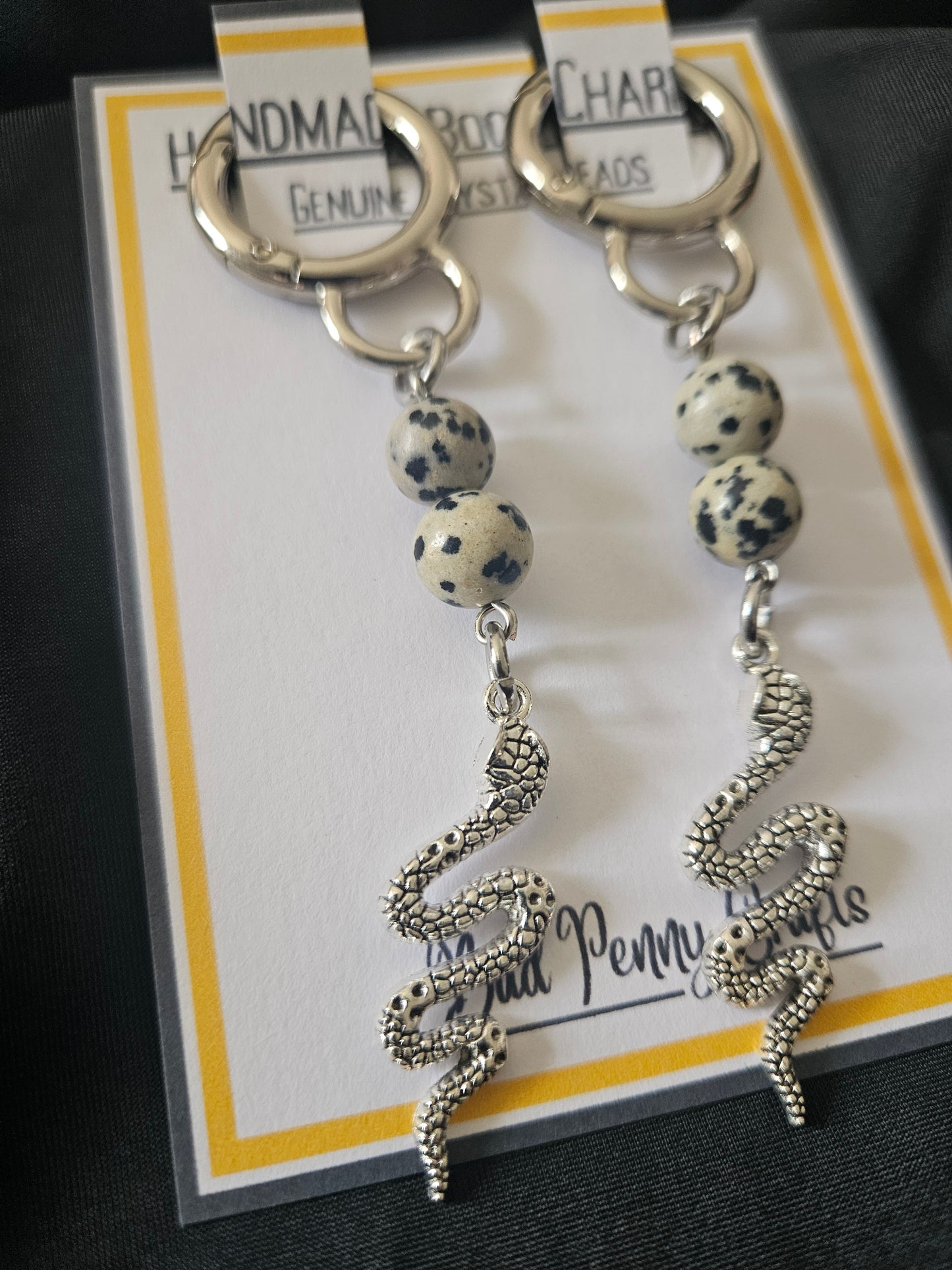 Snake boot charms - Handmade