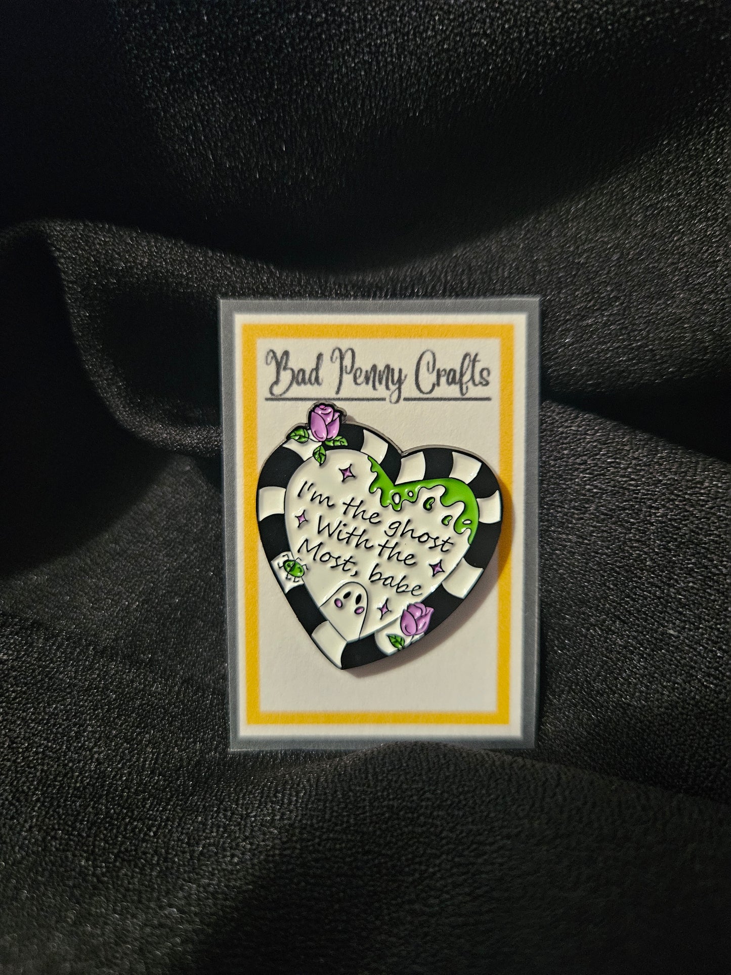 Ghost with the most - Enamel Pin