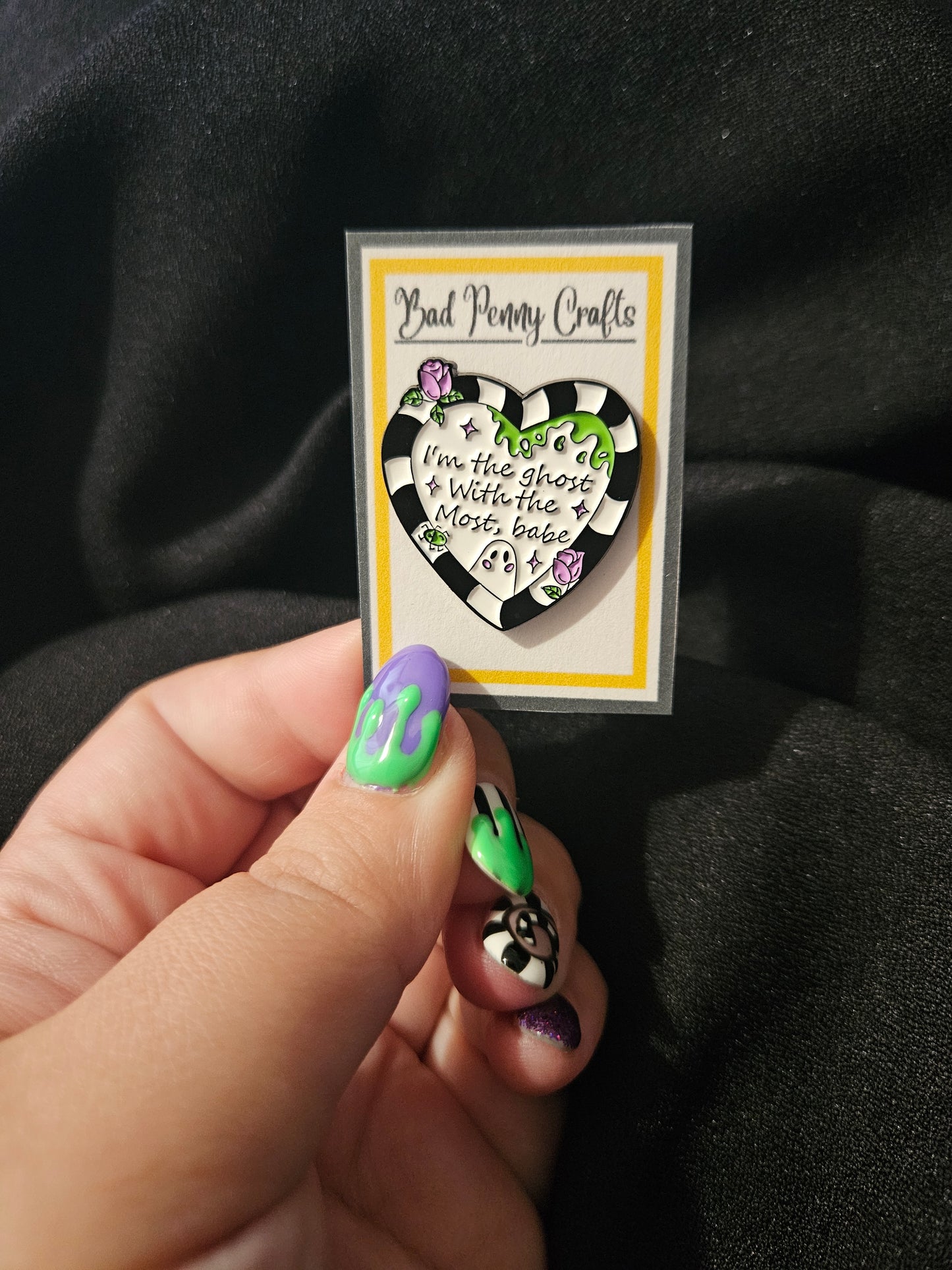 Ghost with the most - Enamel Pin