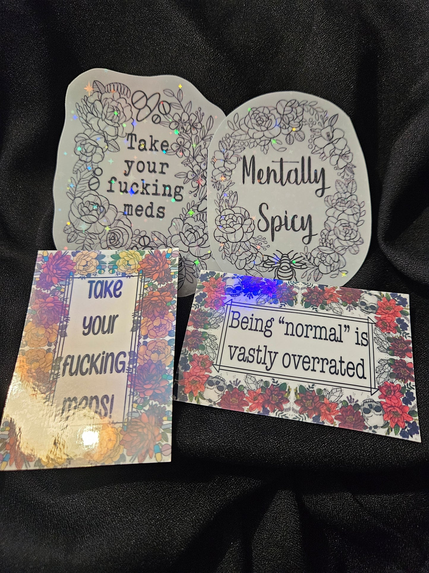 Spicy Mental Health Sticker Pack