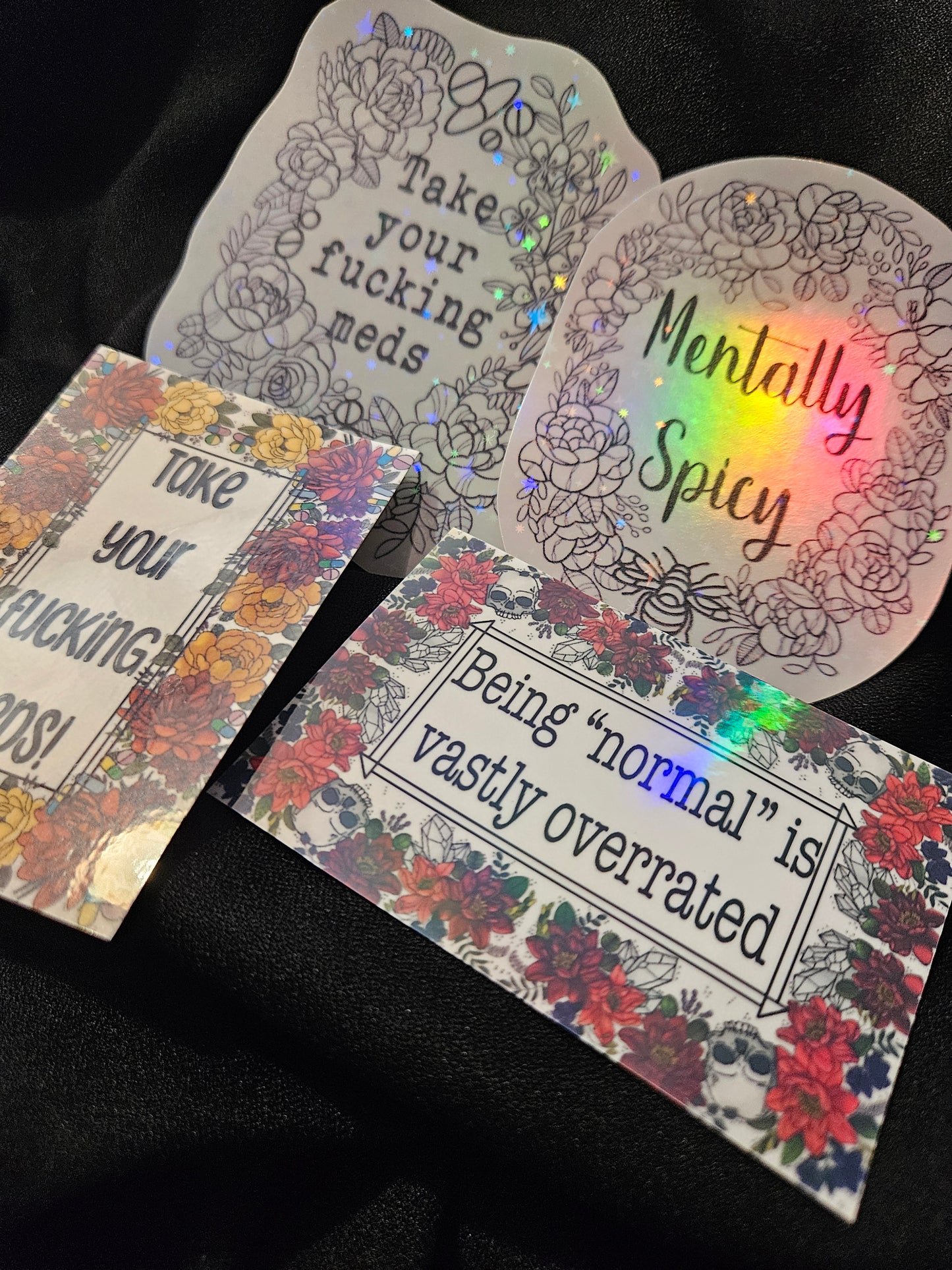 Spicy Mental Health Sticker Pack