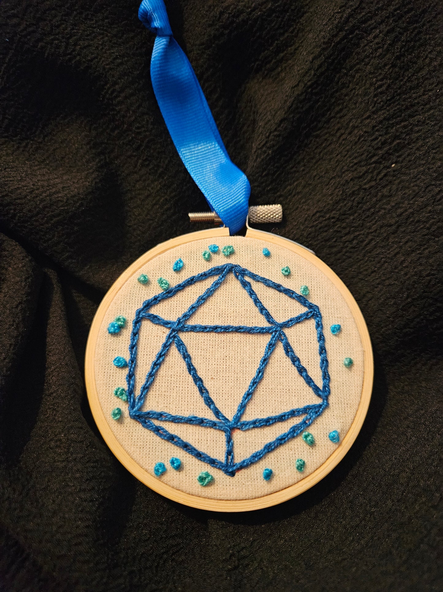 Hand Embroidered - D20