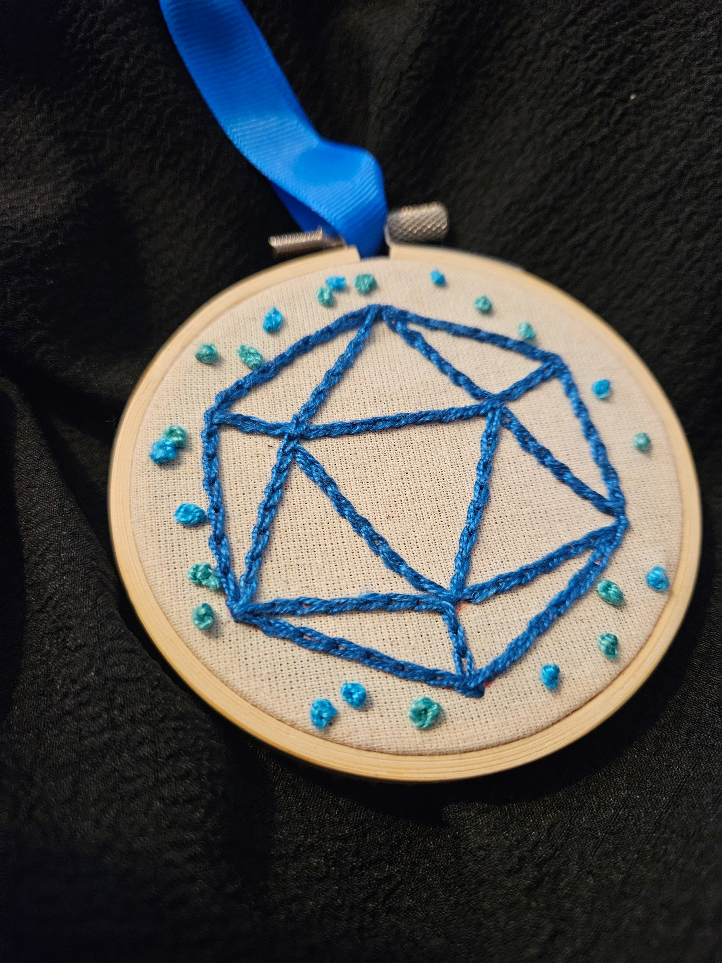 Hand Embroidered - D20