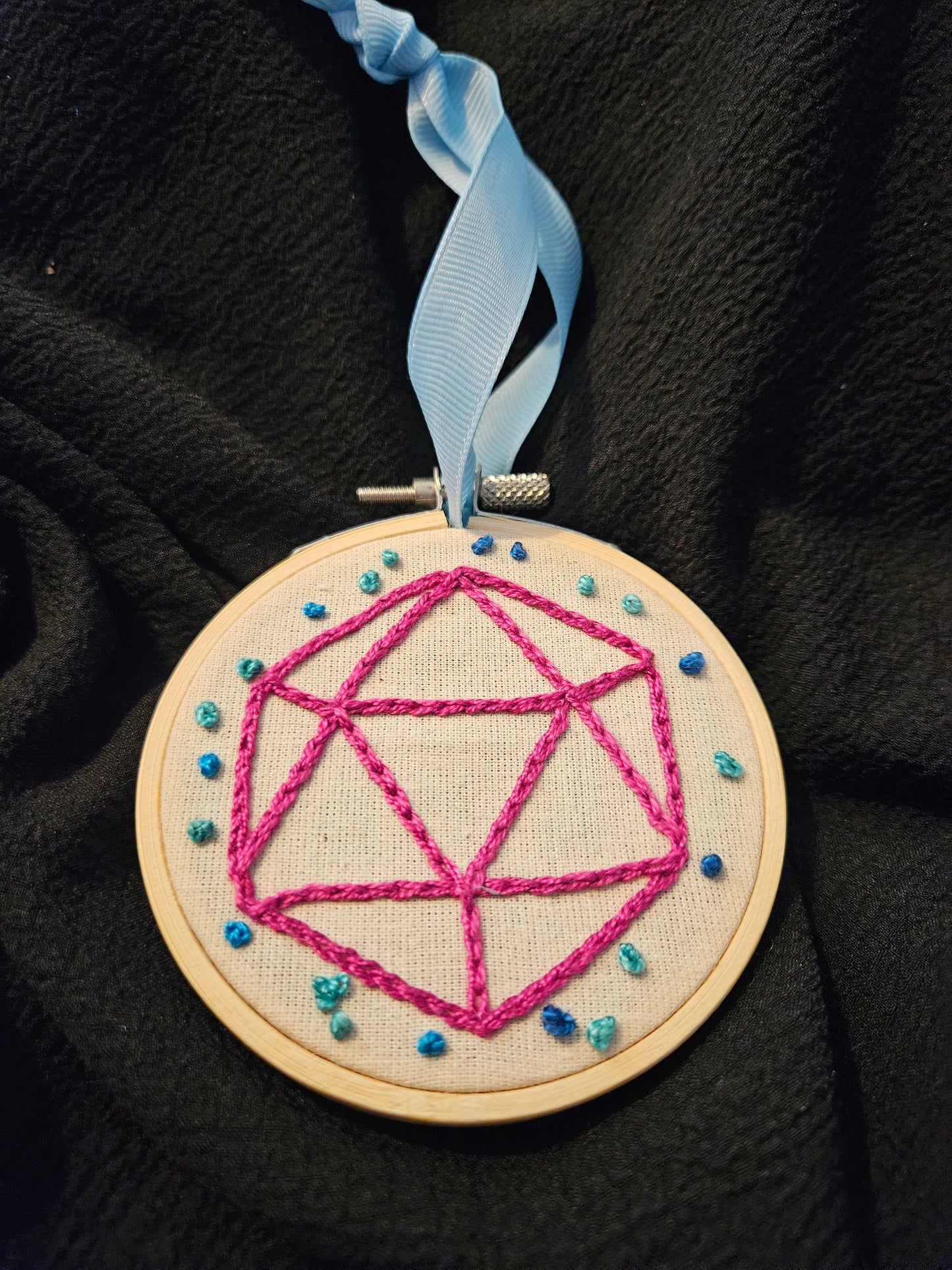 Hand Embroidered - D20