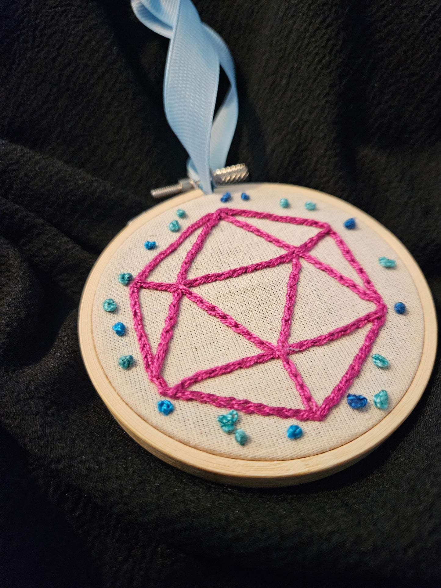 Hand Embroidered - D20