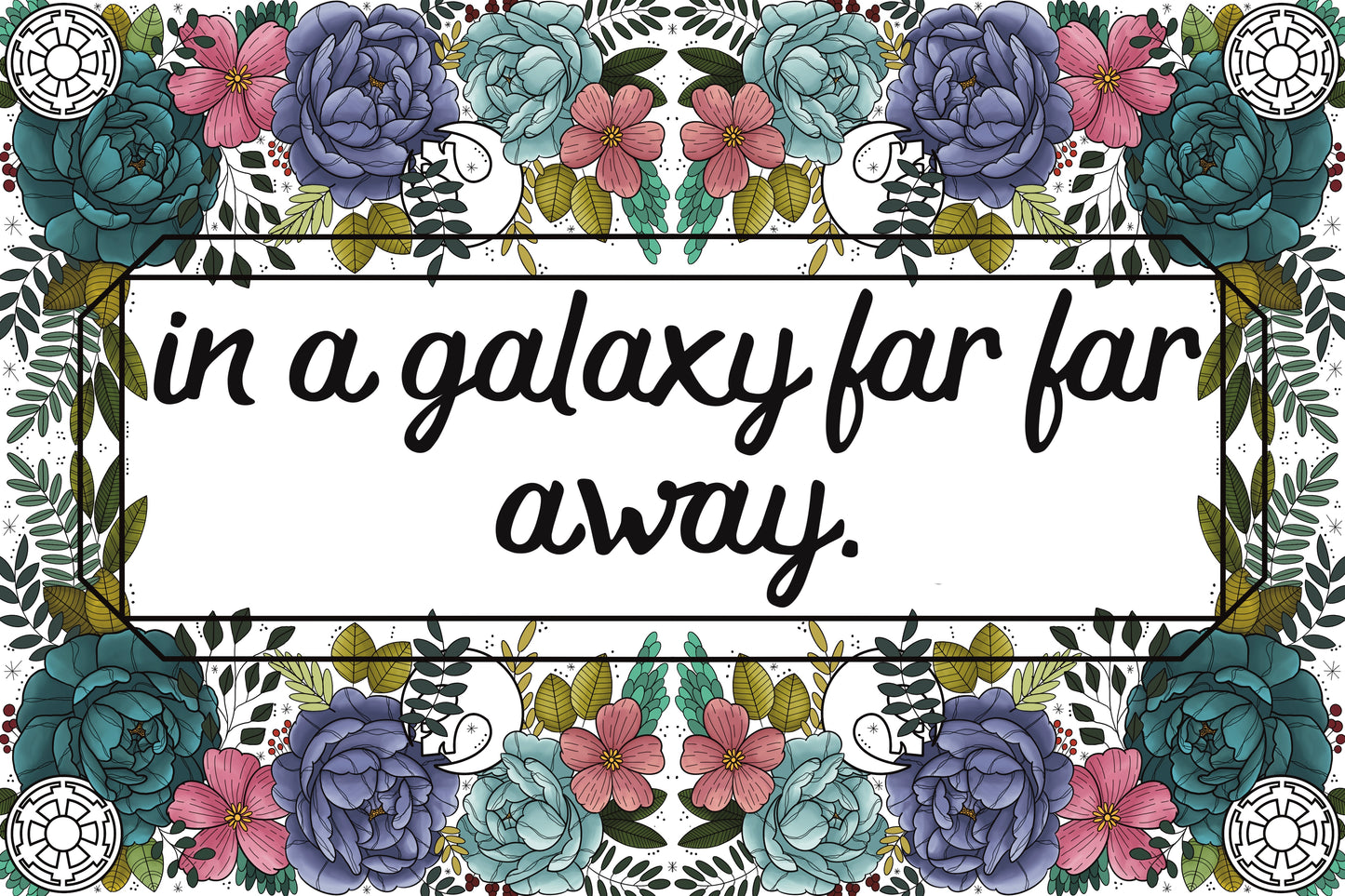In a Galaxy Far Far Away, Art Print