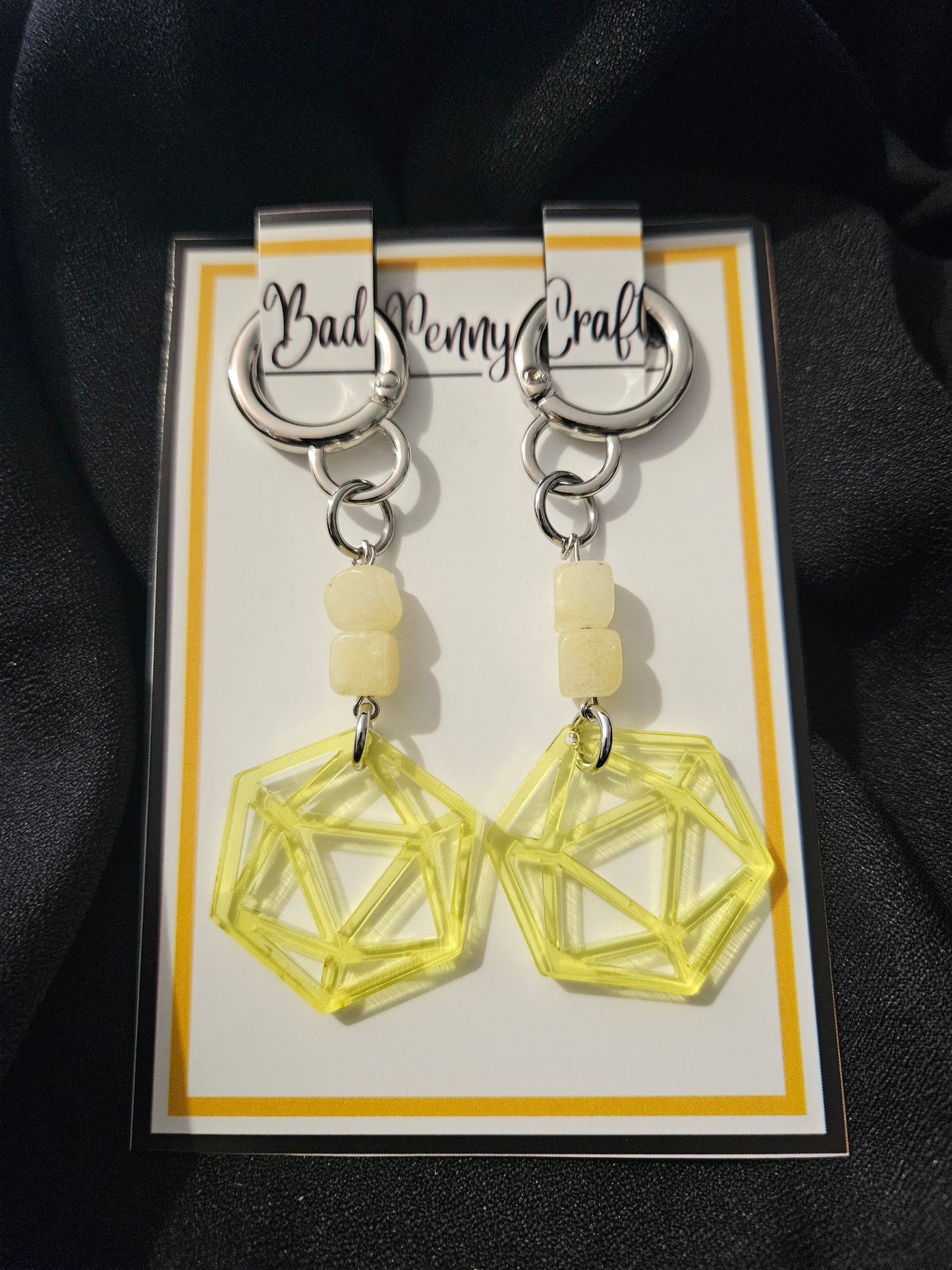 Handmade D20 Boot Charms